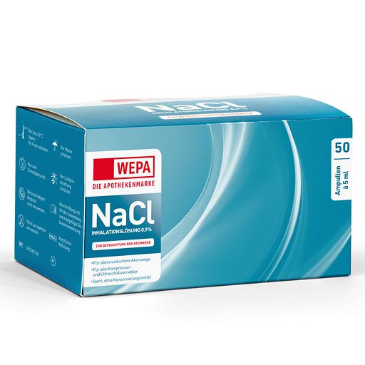 WEPA Inhalationslösung NaCl 0,9% 50x5 ml