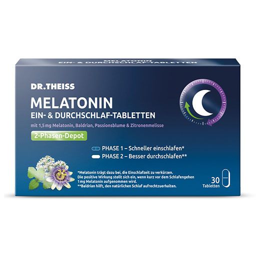 DR. THEISS Melatonin Ein- & Durchschlaf-Tabletten 30 St  