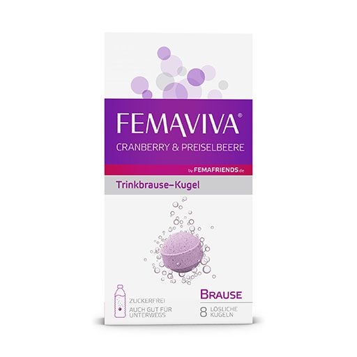 FEMAVIVA Trinkbrause-Kugel 8 St