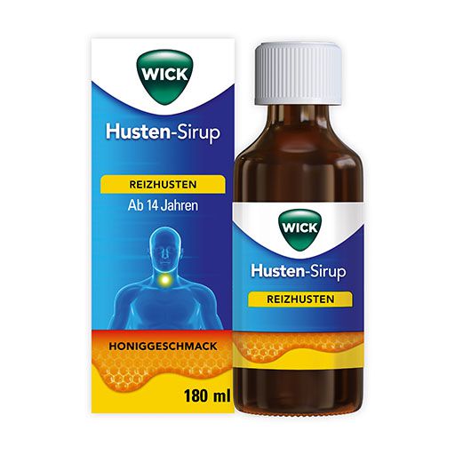 WICK Husten-Sirup gegen Reizhusten mit Honig* 180 ml