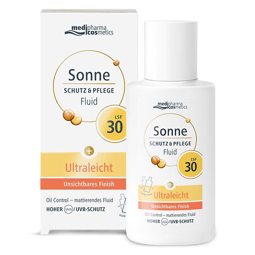 SONNE SCHUTZ & Pflege Fluid ultraleicht LSF 30 50 ml