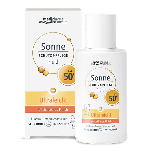 SONNE SCHUTZ & Pflege Fluid ultraleicht LSF 50+ 50 ml