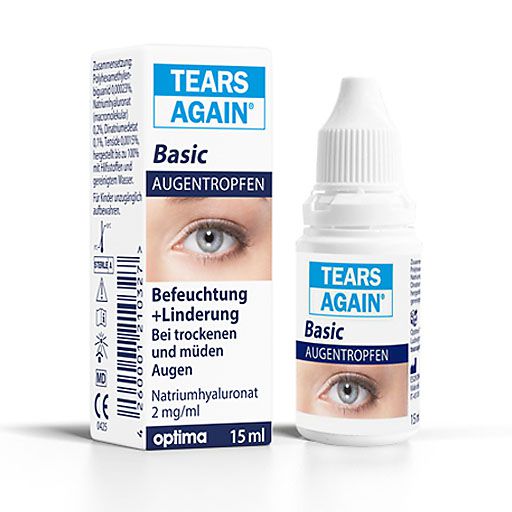 TEARS Again Basic Augentropfen 15 ml