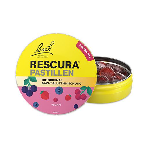 BACHBLÜTEN Original Rescura Pastillen Beeren-Mix 50 g