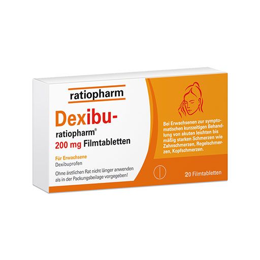 DEXIBU-ratiopharm 200 mg Filmtabletten* 20 St