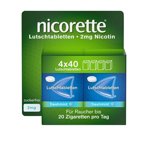 NICORETTE freshmint 2 mg Lutschtabletten gepresst