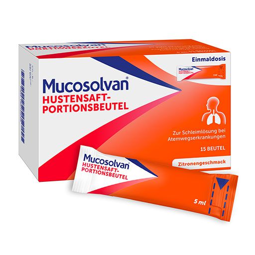 MUCOSOLVAN Hustensaft-Portionsbeutel 30 mg/5 ml* 15x5 ml