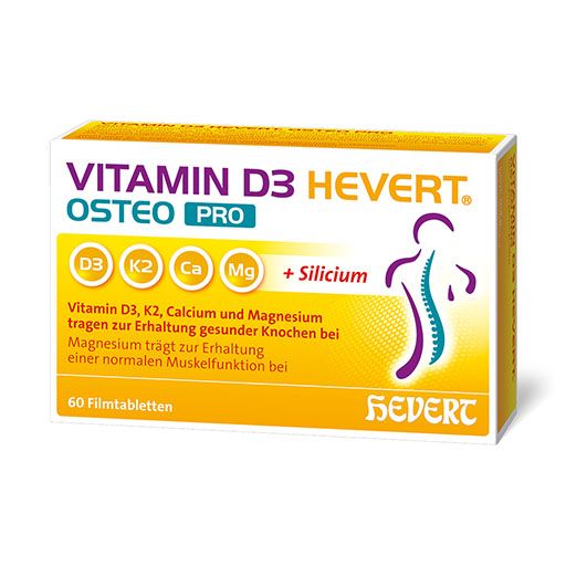 VITAMIN D3 HEVERT Osteo Pro Filmtabletten 60 St  