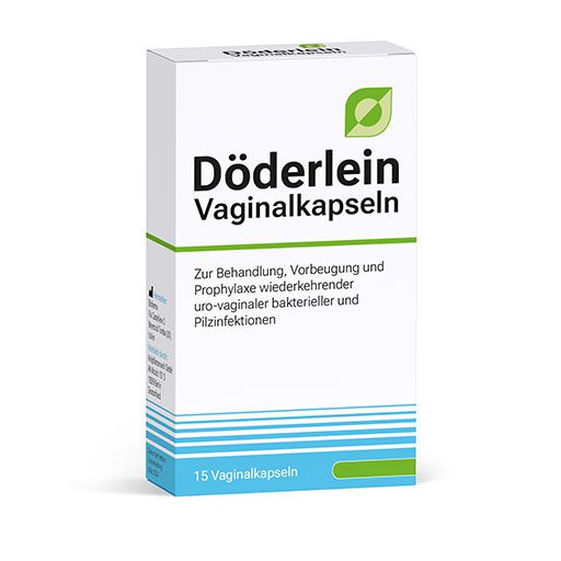 DÖDERLEIN Vaginalkapseln mit Milchsäurebakterien 15 St