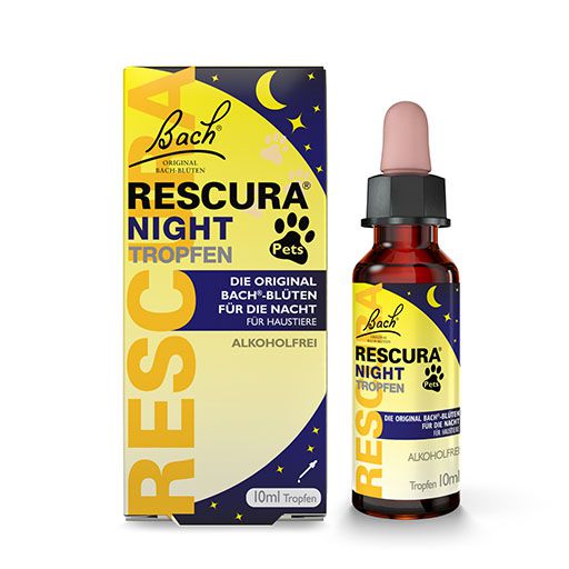 BACHBLÜTEN Original Rescura Night Pets Tro. alk. fr. 10 ml