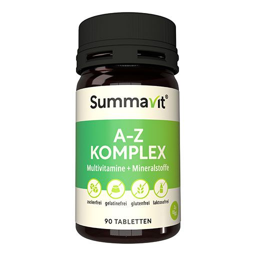 SUMMAVIT A-Z Komplex Multivit.+Mineralstoffe Tabl. 90 St