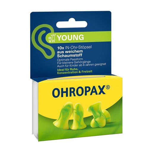 OHROPAX Young Schaumstoff In-Ohr Stöpsel 10 St