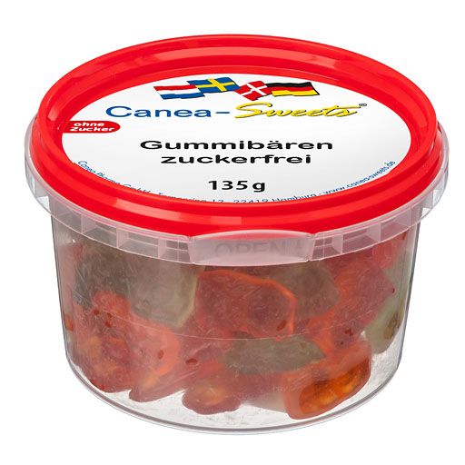 GUMMIBÄREN zuckerfrei 135 g