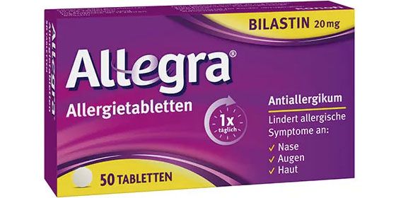 ALLEGRA Allergietabletten 20 mg Tabletten* 50 St
