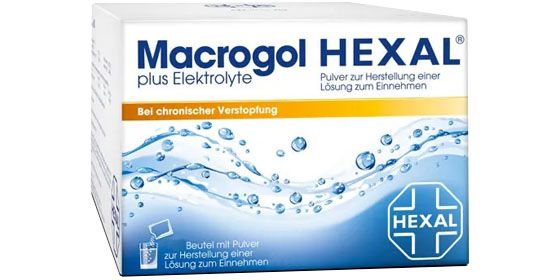 MACROGOL HEXAL plus Elektrolyte Plv. z. H. e. L. z. E.* 100 St