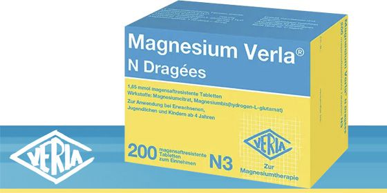 MAGNESIUM VERLA N Dragees* 200 St