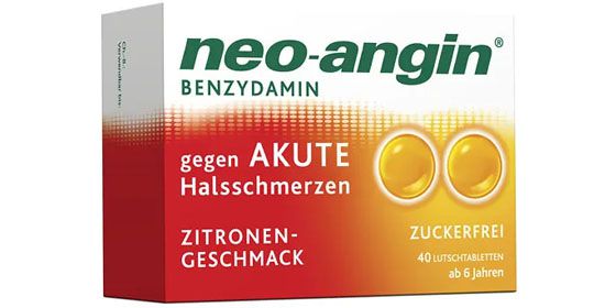 NEO-ANGIN Benzydamin akute Halsschmerzen Zitrone* 40 St