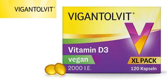 VIGANTOLVIT 2000 I. E. Vitamin D3 vegan Weichkaps. 120 St  